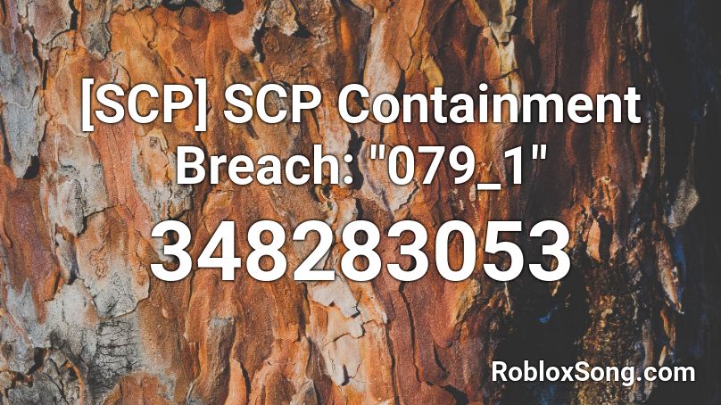 [SCP] SCP Containment Breach: 