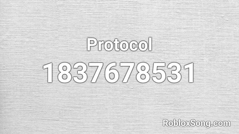 Protocol Roblox ID