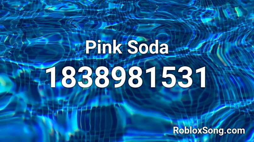 Pink Soda Roblox ID