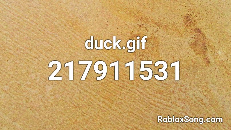 duck.gif Roblox ID