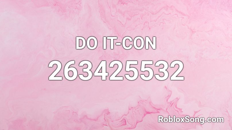 DO IT-CON Roblox ID