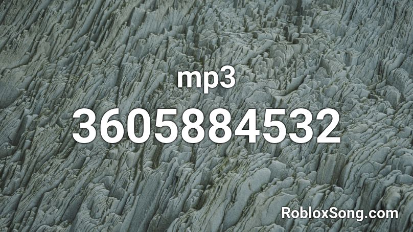 mp3 Roblox ID