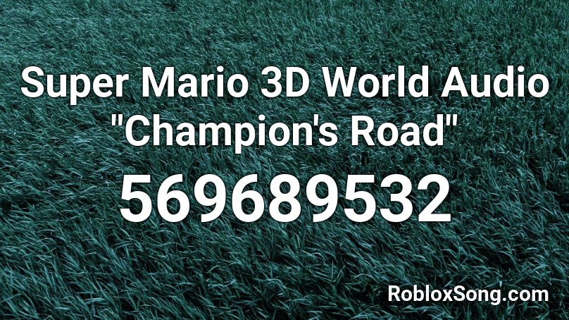 Super Mario 3D World Audio 