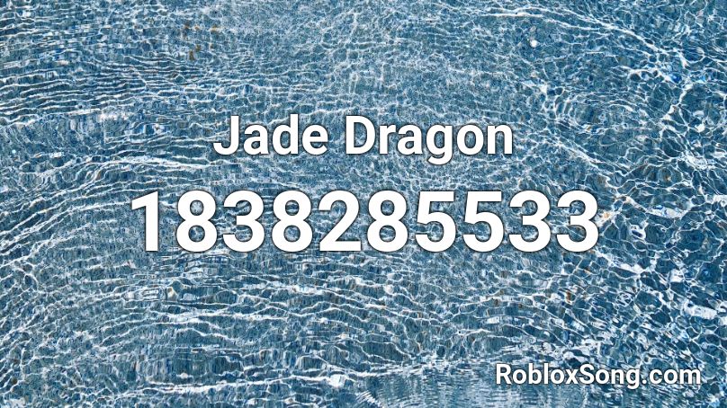 Jade Dragon Roblox ID