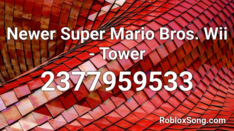 new super mario bros wii tower midi