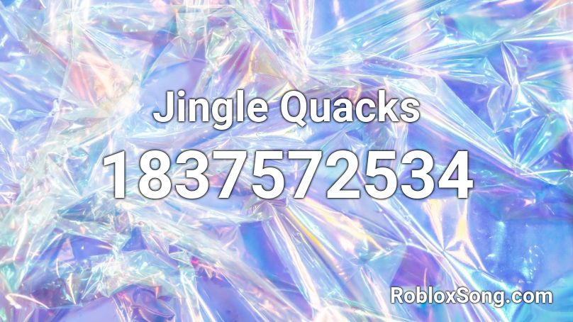 Jingle Quacks Roblox ID