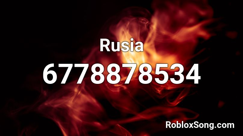 Rusia Roblox ID