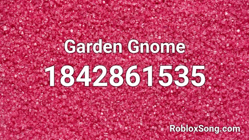 Garden Gnome Roblox ID