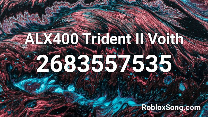 ALX400 Trident II Voith DIWA Roblox ID