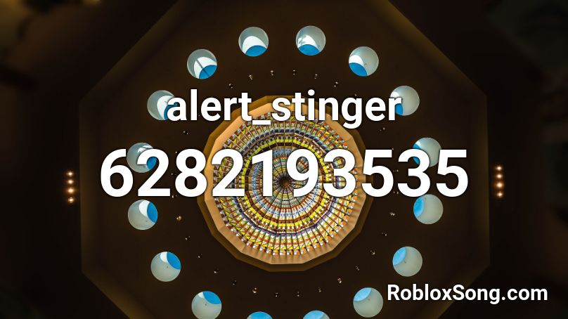 alert_stinger Roblox ID