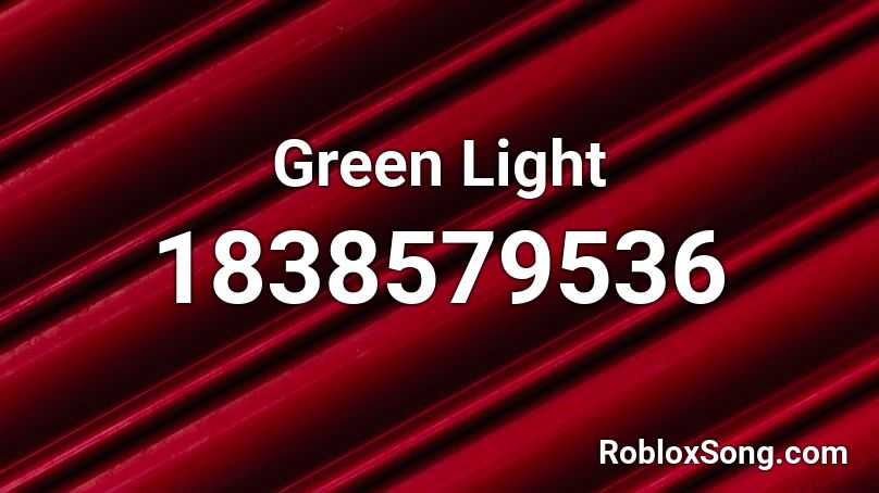 Red light green light roblox id