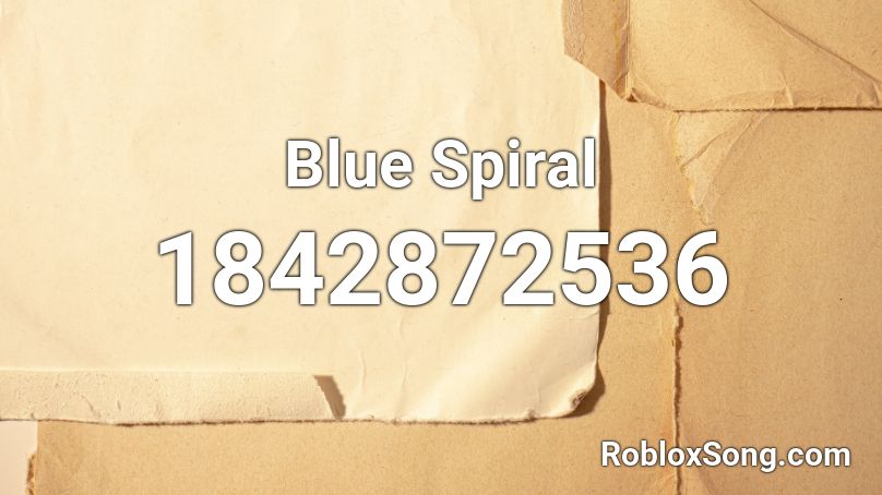 Blue Spiral Roblox ID