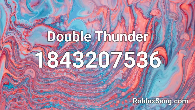 Double Thunder Roblox ID