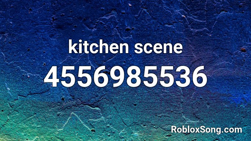 kitchen scene Roblox ID