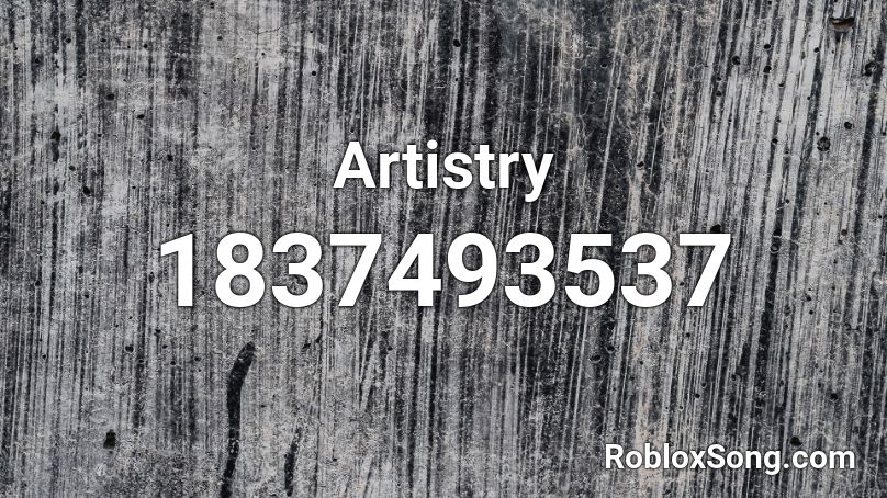 Artistry Roblox ID