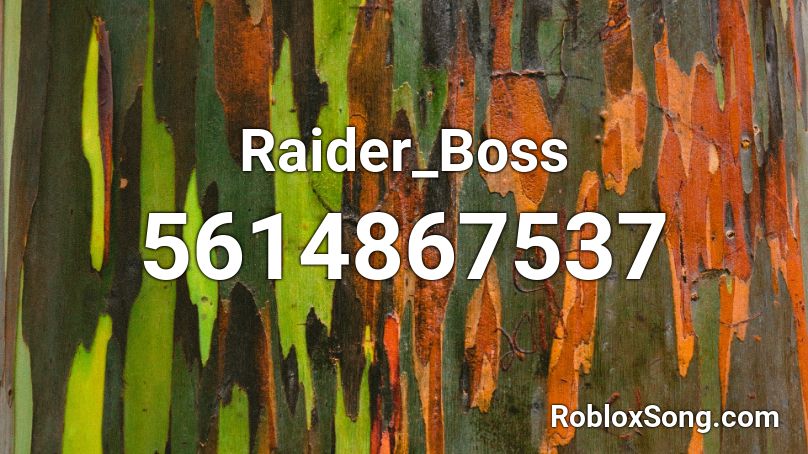 Tower Defense Simulator -RaiderBoss Theme Roblox ID