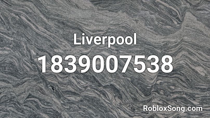 Liverpool Roblox ID