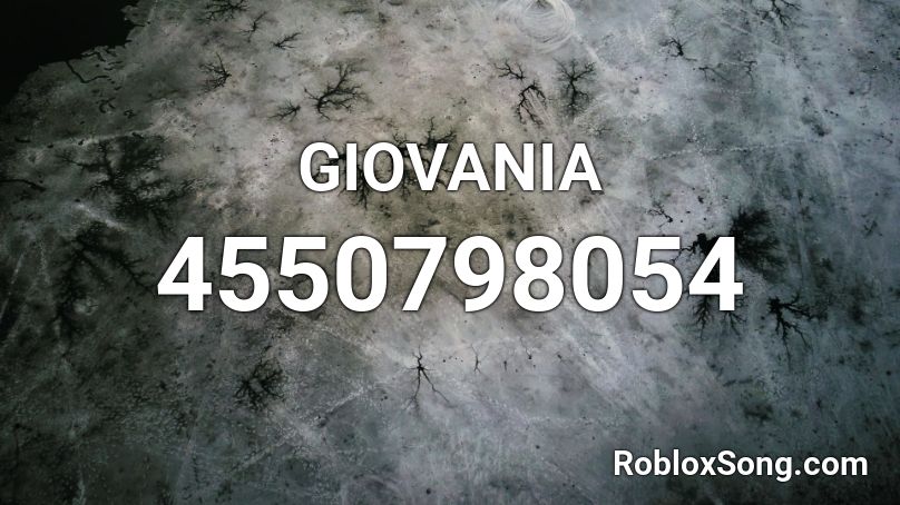 GIOVANIA Roblox ID