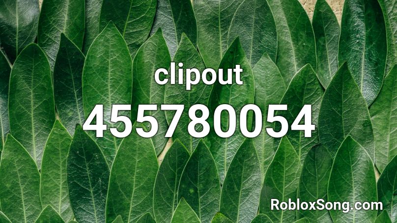 clipout Roblox ID