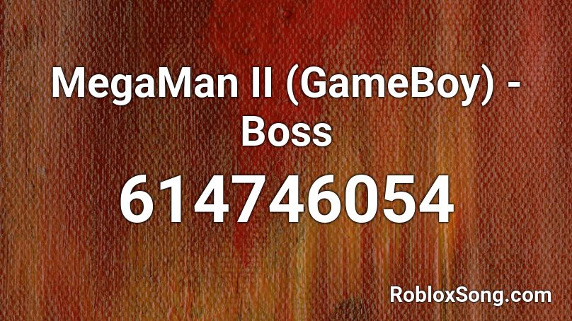 MegaMan II (GameBoy) - Boss Roblox ID