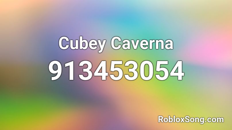 Cubey Caverna Roblox ID