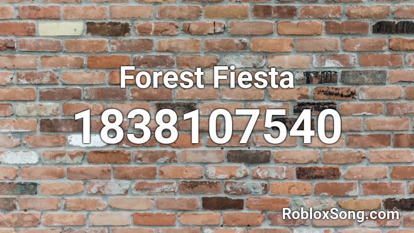 Forest Fiesta Roblox ID