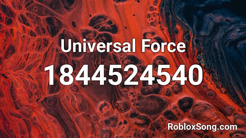 Universal Force Roblox ID