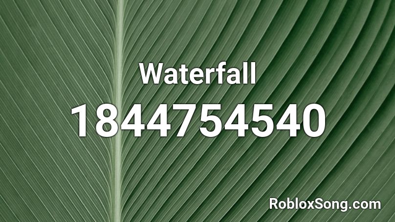 Waterfall Roblox ID