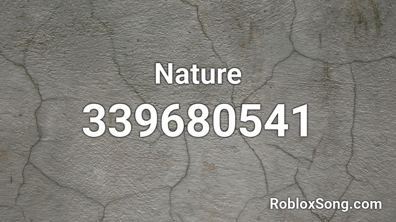 Nature Roblox ID