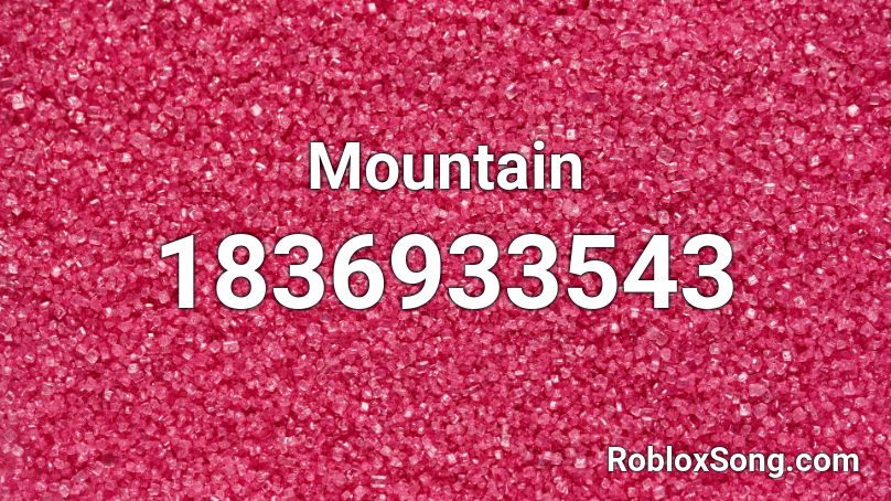 Mountain Roblox ID