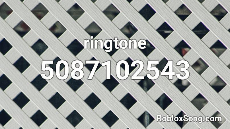 ringtone Roblox ID