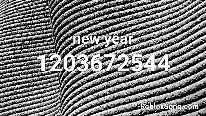 new year Roblox ID
