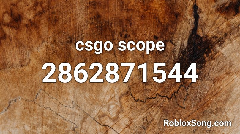 csgo scope Roblox ID