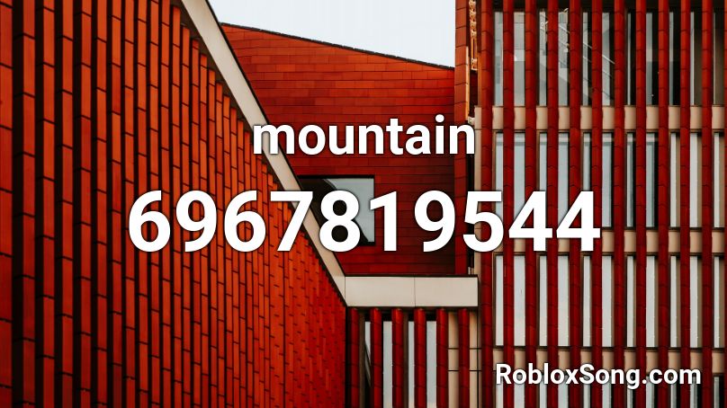 mountain Roblox ID