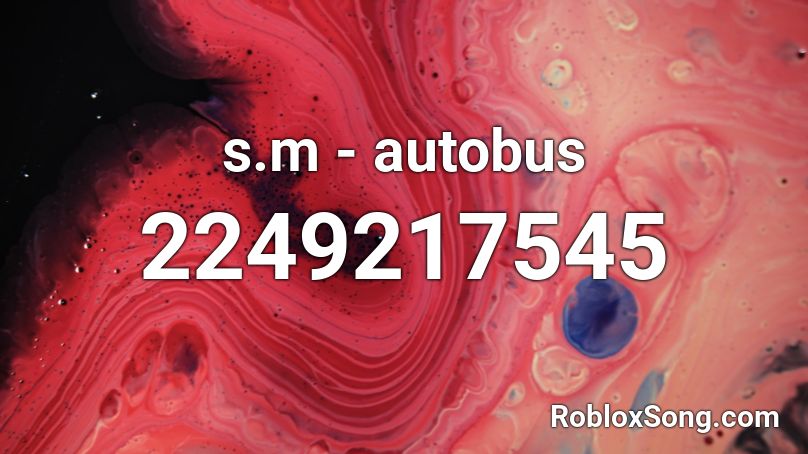 s.m - autobus Roblox ID