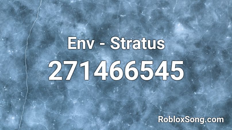 Env - Stratus Roblox ID