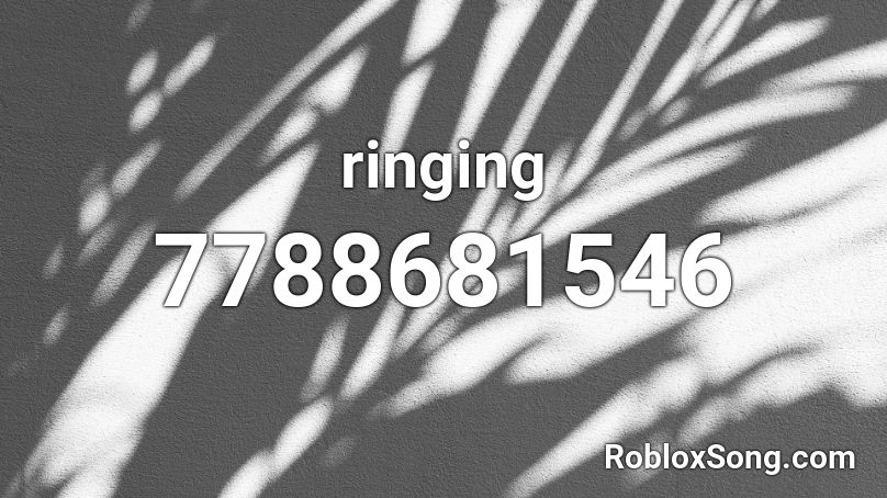 ringing Roblox ID
