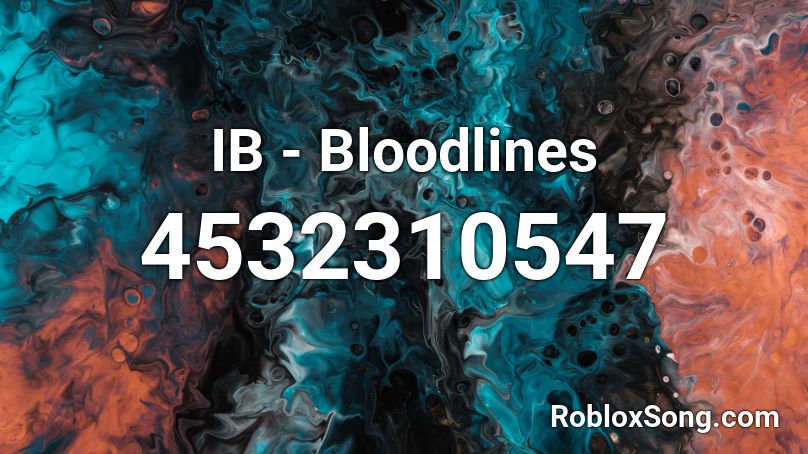 IB - Bloodlines Roblox ID