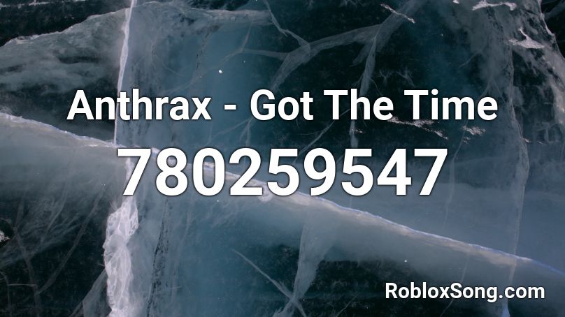 Anthrax - Got The Time Roblox ID