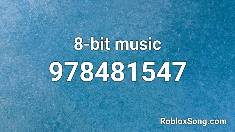 8-bit music Roblox ID