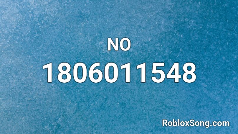 NO Roblox ID