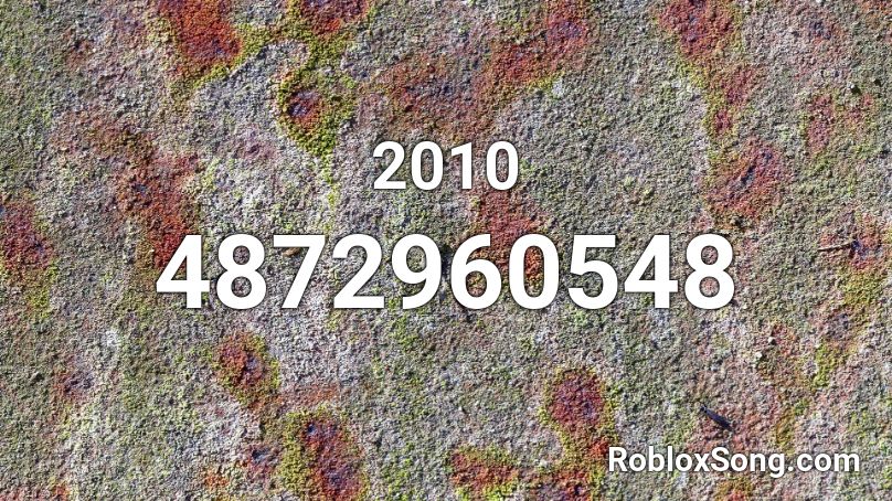 2010 Roblox ID