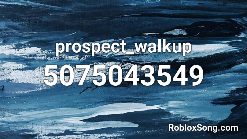 prospect_walkup Roblox ID