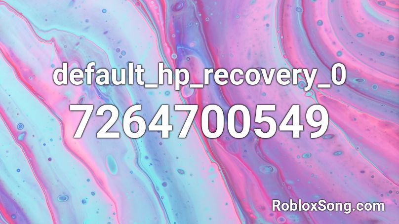 default_hp_recovery_0 Roblox ID