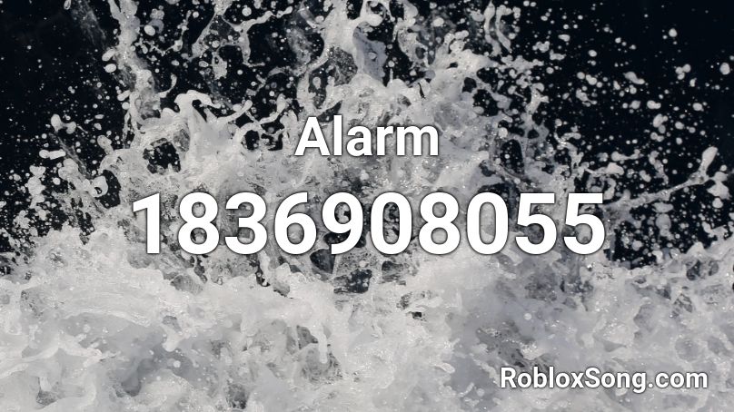 base alarm roblox id