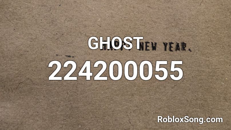 GHOST Roblox ID