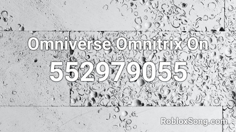 Omniverse Omnitrix On Roblox ID