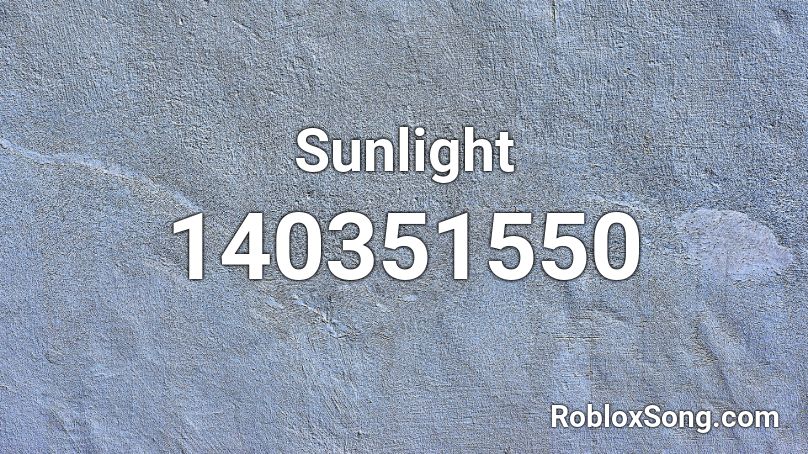 Sunlight Roblox ID