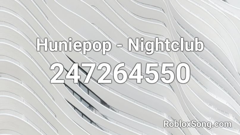Huniepop - Nightclub Roblox ID