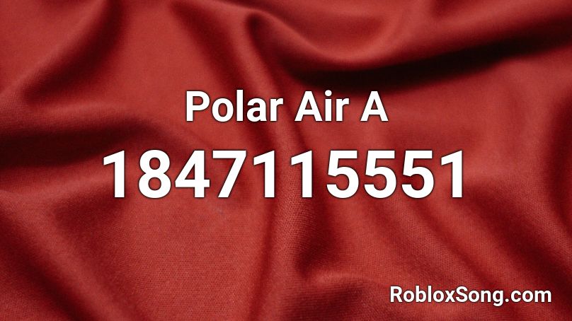 Polar Air A Roblox ID